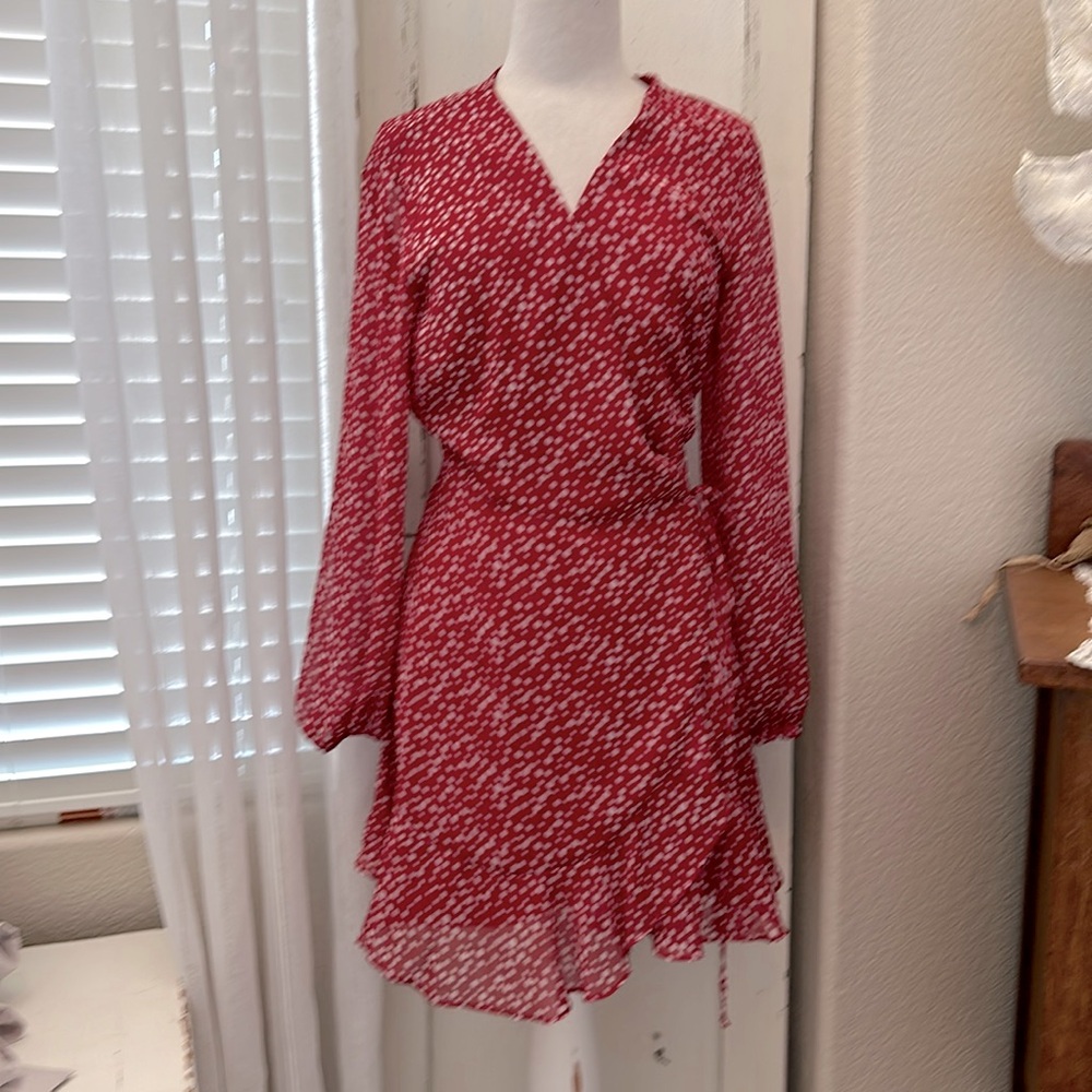 Cute Wrap around Dress